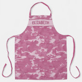 Camouflage Personalisiert rosa Schürze (Vorderseite)