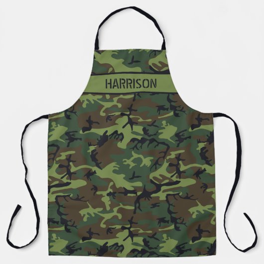 Camouflage Personalisiert Schürze (Vorderseite)