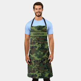 Camouflage Personalisiert Schürze
