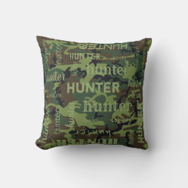 Camouflage Personalisierter Kurzer Name Kissen