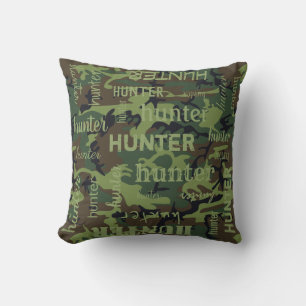Camouflage Personalisierter Kurzer Name Kissen