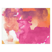 Camouflage Pink Abstrakt Tischdecke (Vorderseite (Horizontal))