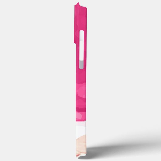 Camouflage Pink Case-Mate iPhone Hülle (Rückseite / Links)