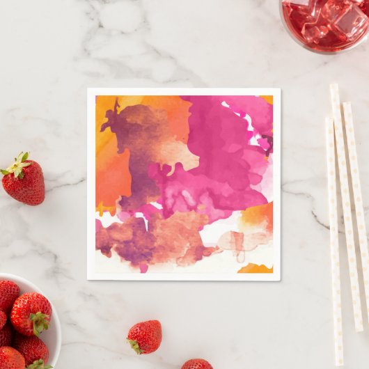 Camouflage Pink Serviette (Beispiel)