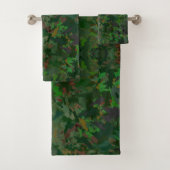 Camouflage Pixels Woods Badhandtuch Set (Insitu)