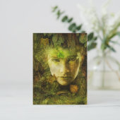 Camouflage Postcard Postkarte (Stehend Vorderseite)