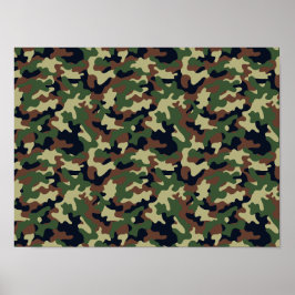 Camouflage Poster