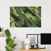 Camouflage Poster (Heimbüro)