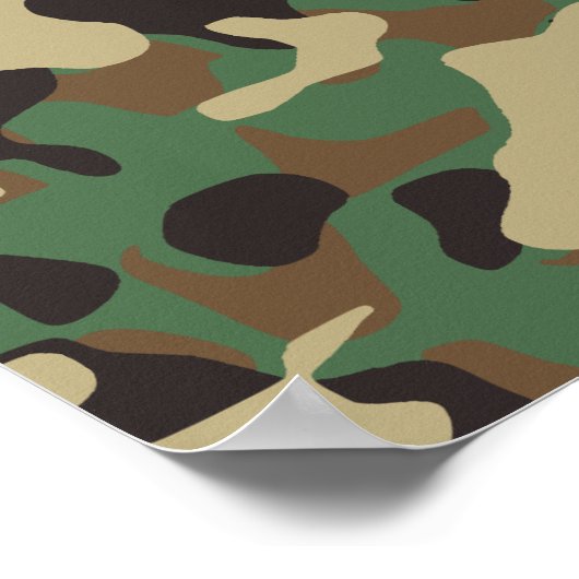 Camouflage Poster (Ecke)