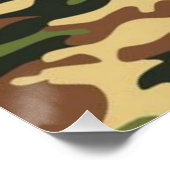 camouflage poster (Ecke)