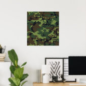 Camouflage Poster (Heimbüro)