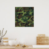 Camouflage Poster (Küche)