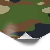 Camouflage Poster (Ecke)
