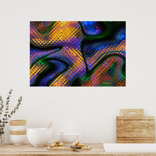 Camouflage Poster (Küche)