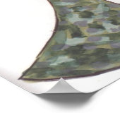 Camouflage-Poster tragen Poster (Ecke)