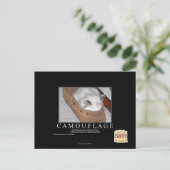 Camouflage Postkarte (Stehend Vorderseite)