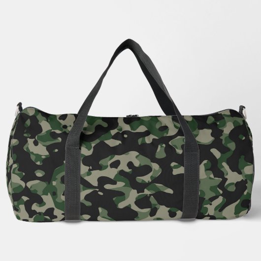 Camouflage Print Cut Nähen große Duffel Bag Duffle Bag (Vorderseite)