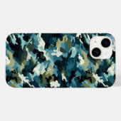 Camouflage Print iPhone 14 Fall Case-Mate iPhone Hülle (Rückseite (Horizontal))