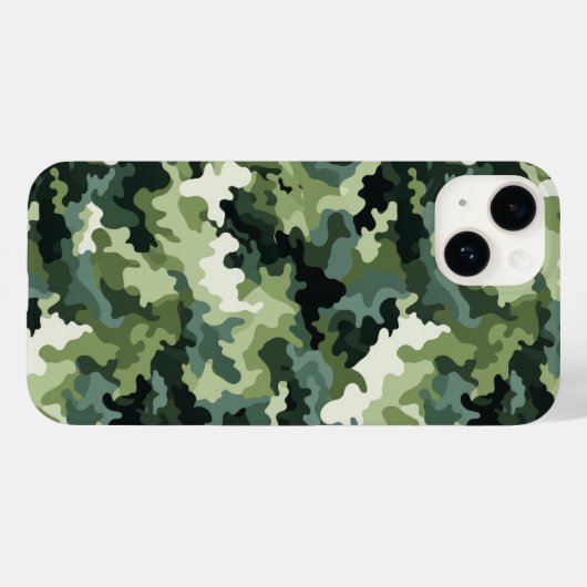 Camouflage Print iPhone 14 Fall Case-Mate iPhone Hülle (Rückseite (Horizontal))