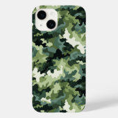 Camouflage Print iPhone 14 Fall Case-Mate iPhone Hülle (Rückseite)