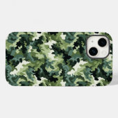 Camouflage Print iPhone 14 Fall Case-Mate iPhone Hülle (Rückseite (Horizontal))