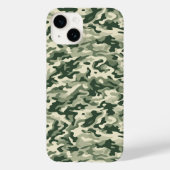 Camouflage Print iPhone 14 Fall Case-Mate iPhone Hülle (Rückseite)