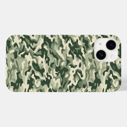 Camouflage Print iPhone 14 Fall Case-Mate iPhone Hülle (Rückseite (Horizontal))