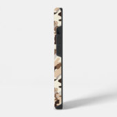 Camouflage Print iPhone 14 Fall Hülle (Linke Seite)