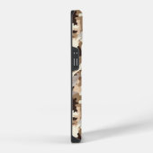 Camouflage Print iPhone 14 Fall Hülle (Rechte Seite)