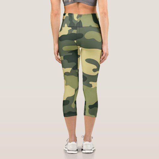 Camouflage Print Leggings (Rückseite)