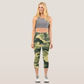 Camouflage Print Leggings (Vorderseite)