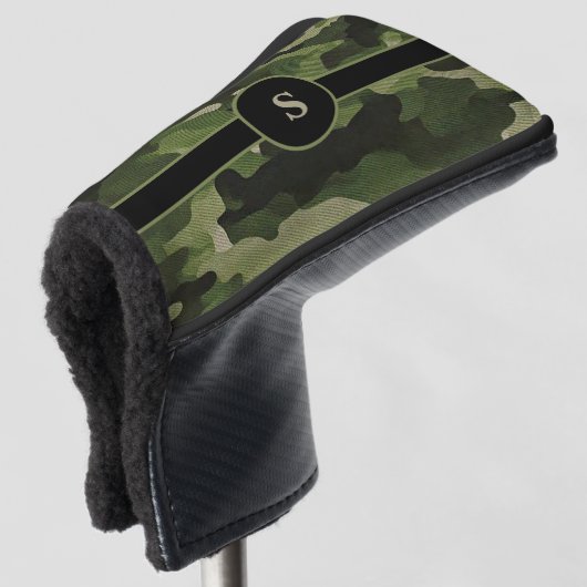 Camouflage Putter Golf Headcover (3/4 Vorderseite)