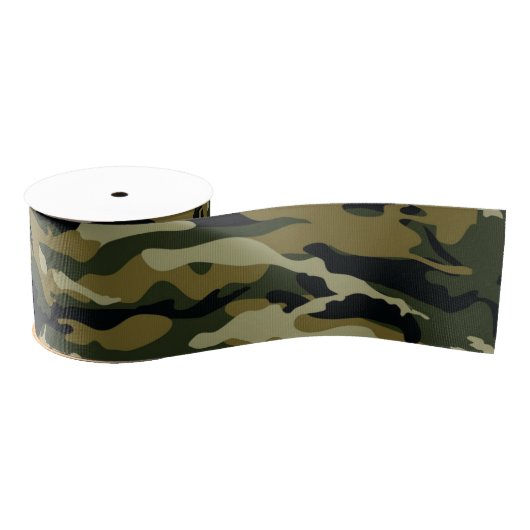 Camouflage Ripsband (Spule)