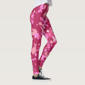Camouflage | Rosa Pixel Camouflage Leggings (Rechts)