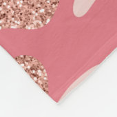 Camouflage Rose Gold Blush Pink Camouflage Arena M Fleecedecke (Ecke)