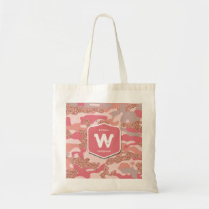 Camouflage Rose Gold Blush Pink Camouflage Arena M Tragetasche