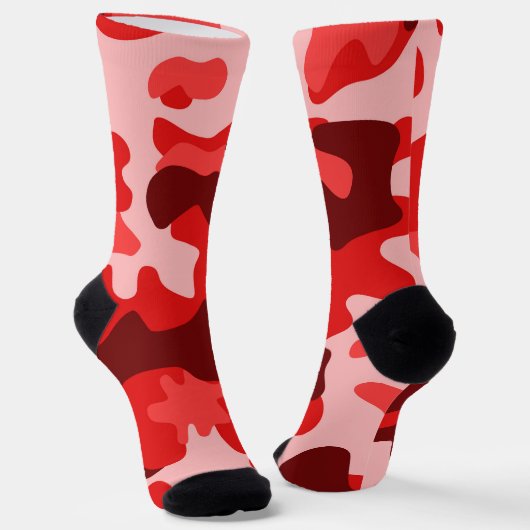 Camouflage Rote Socken (Gewinkelt)