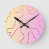 camouflage runde wanduhr (Vorderseite)