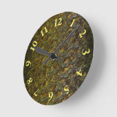 Camouflage Runde Wanduhr (Winkel)