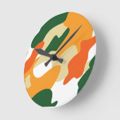 camouflage runde wanduhr (Winkel)