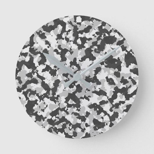 camouflage runde wanduhr (Vorderseite)