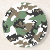 Camouflage Sandstone Untersetzer (Vorne)