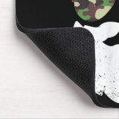 Camouflage Santa Claus Sungles Camouflage Weihnach Mousepad (Ecke)