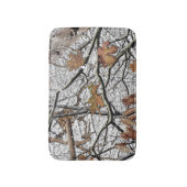 Camouflage-Schneepult 2 Badematte (Vorderseite Vertikal)