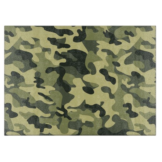 Camouflage Schneidebrett (Vorderseite)
