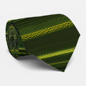 Camouflage Schnittmuster Textur Minimales Muster Krawatte (Gerollt)