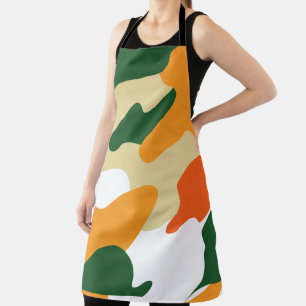 camouflage schürze
