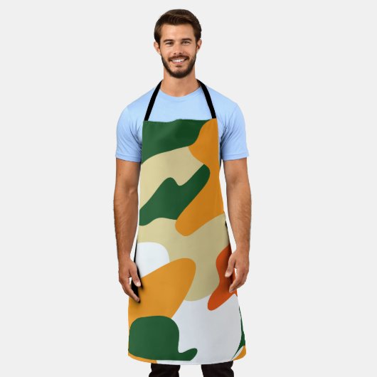 camouflage schürze (Getragen)