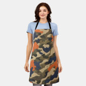 CAMOUFLAGE SCHÜRZE (Getragen)