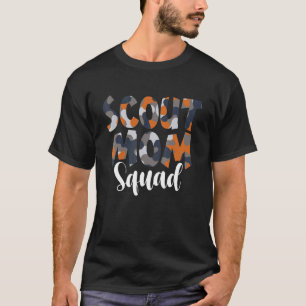 Camouflage Scout Mama Squash wieder zu Schullehrer T-Shirt